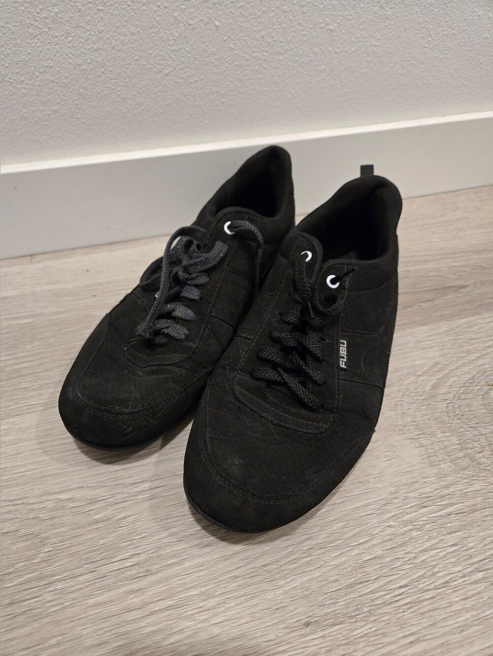 Black Men's Fubu Casual Lace-Up Sneakers